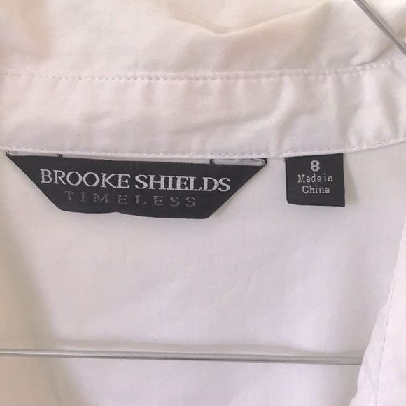 Brooke Shields White Blouse - Picture 6 of 6